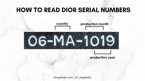 dior date code